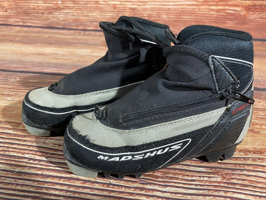Madshus CT100jr Cross Country Ski Boots Classic NNN EU 28 US 10.5 Kids M312