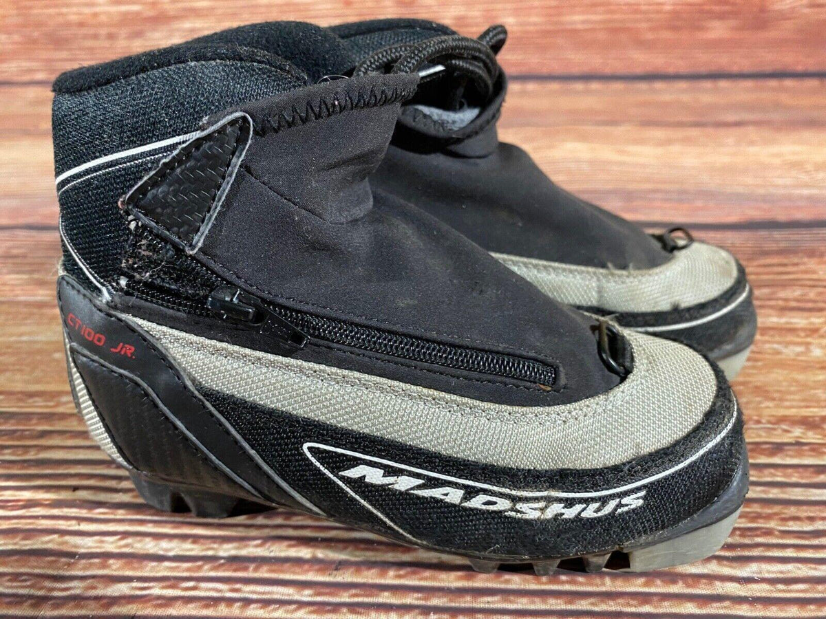 Madshus CT100jr Cross Country Ski Boots Classic NNN EU 28 US 10.5 Kids M312