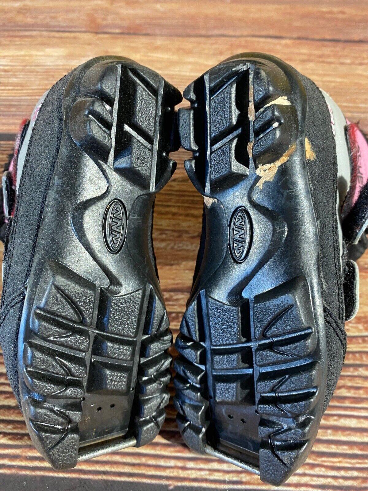 Fischer Snowstar Cross Country Ski Boots Classic NNN EU 29 US 11.5 Kids F-638
