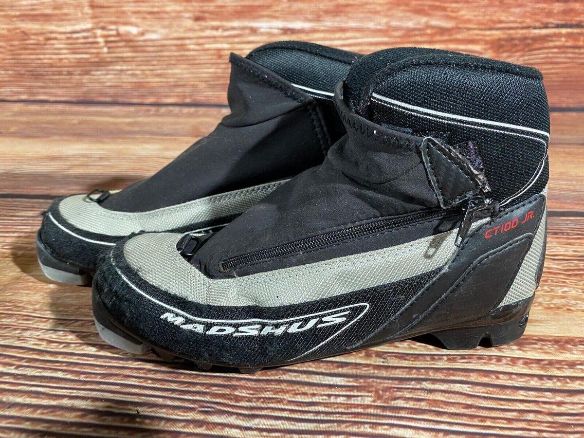 Madshus CT100jr Cross Country Ski Boots Classic NNN EU 35 US 3 Kids 230mm M305
