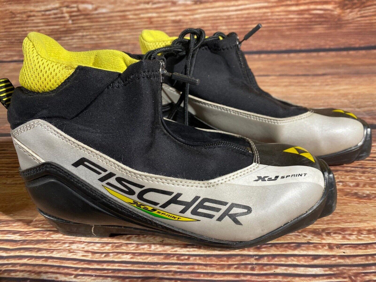 Fischer XJ Sprint Cross Country Ski Boots Classic SNS Profil EU 36 US 4.5 F-588