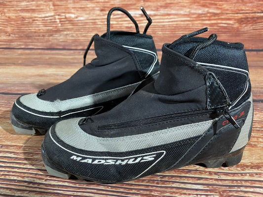 Madshus CT100jr Cross Country Ski Boots Classic NNN EU 34 US 2 Kids 220mm M310