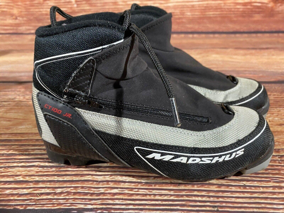 Madshus CT100jr Cross Country Ski Boots Classic NNN EU 34 US 2 Kids 220mm M310