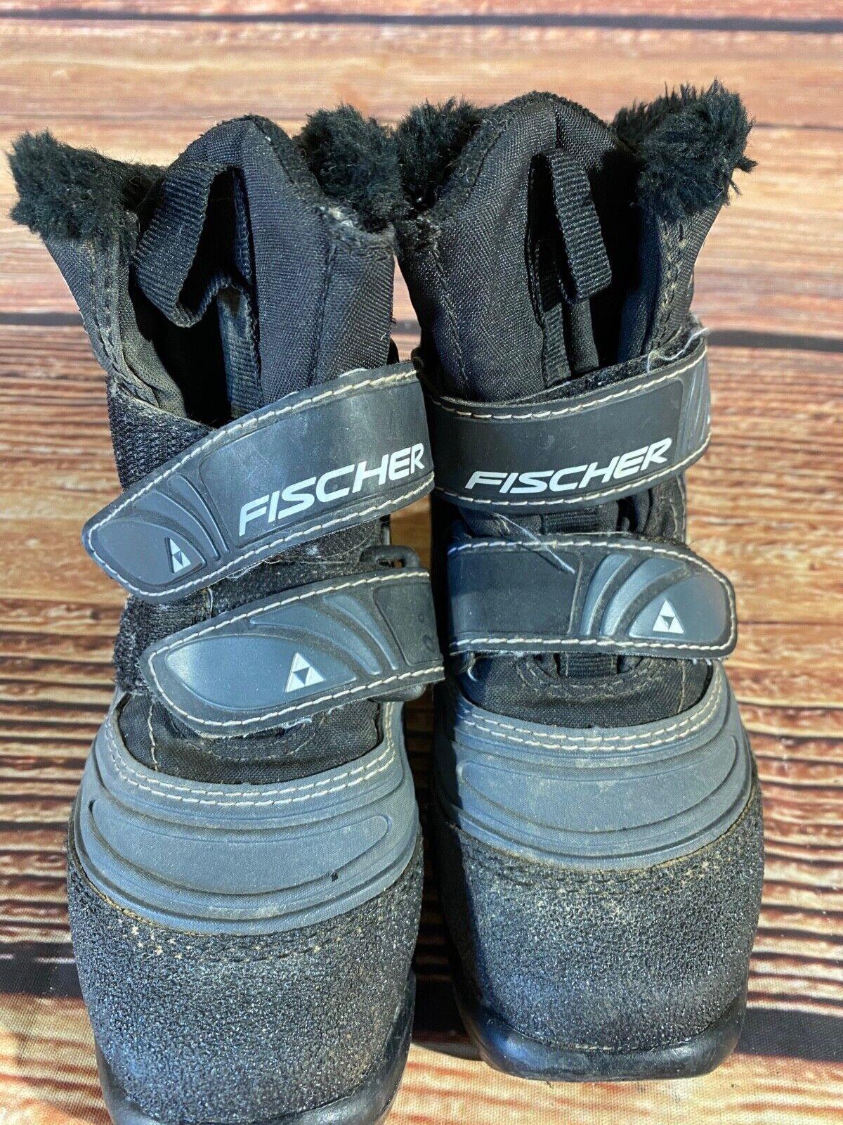 Fischer Snowstar Cross Country Ski Boots Classic NNN EU 29 US 11.5 Kids F-640