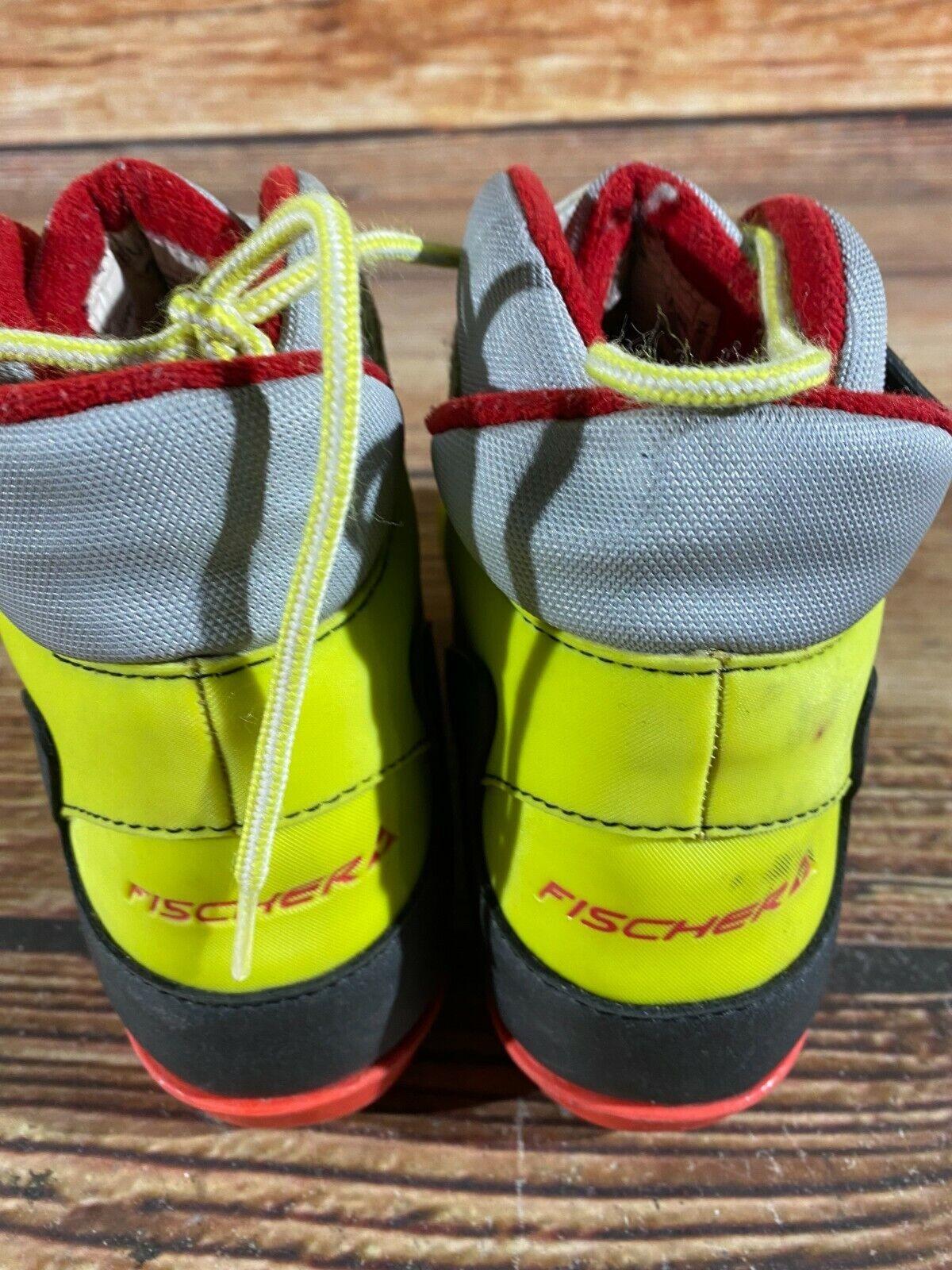 Fischer XJ Sprint Cross Country Ski Boots Classic SNS Profil EU 38 US 6 1186