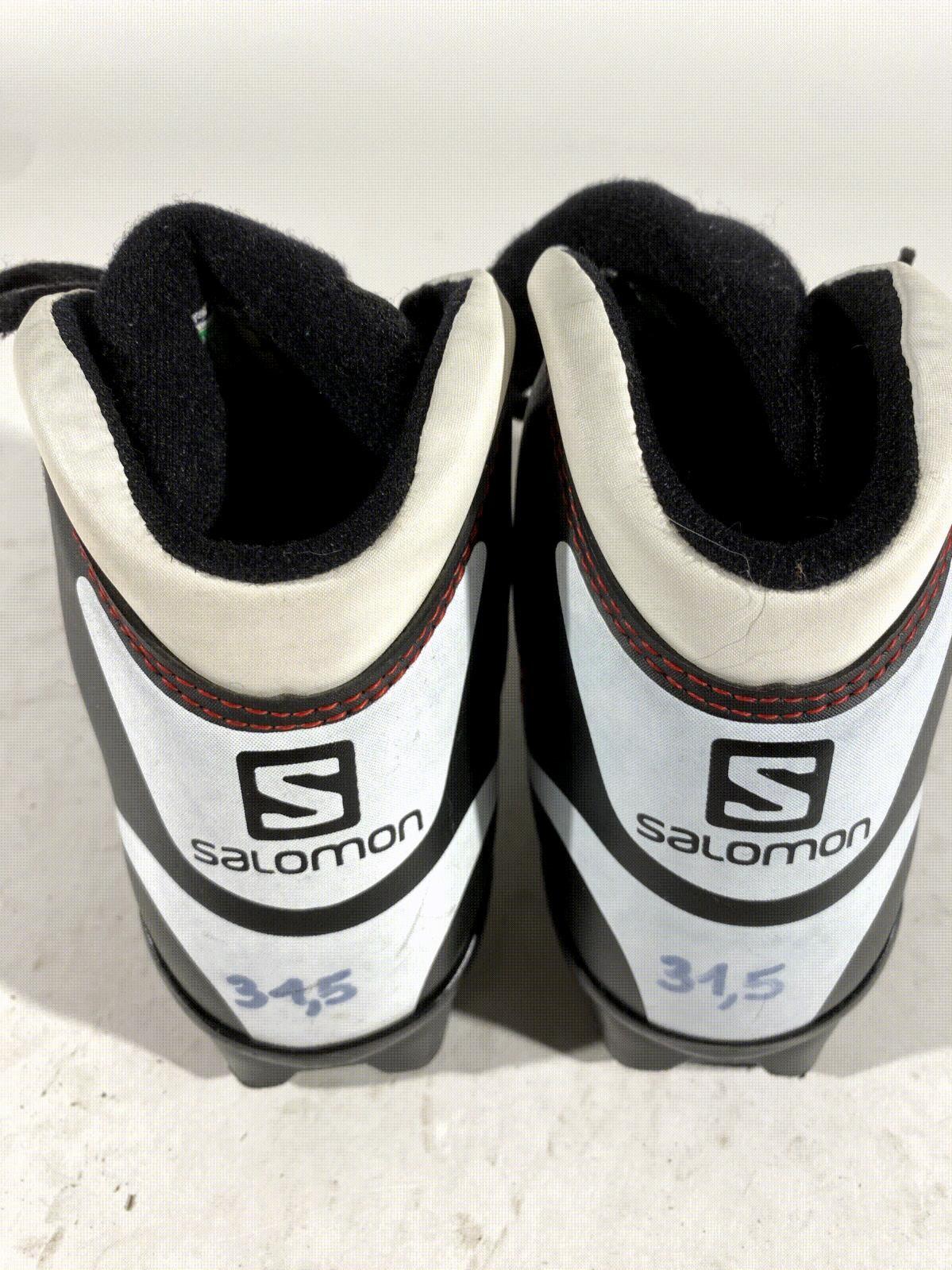 Salomon Cross Country Ski Boots Classic SNS Profil EU 31 US 13 Kids 195mm S136