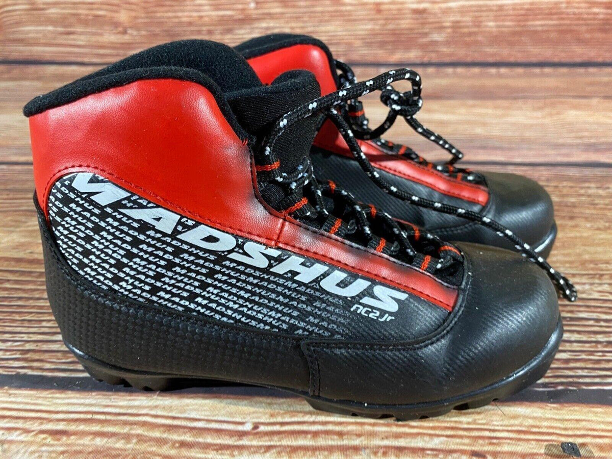 Madshus NC2 Cross Country Ski Boots Classic NNN EU 34 US 3 Kids 220mm M333
