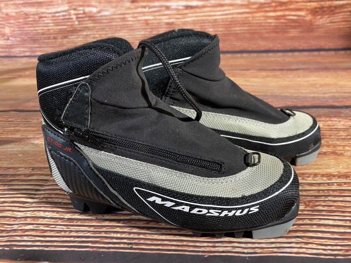 Madshus CT100jr Cross Country Ski Boots Classic NNN EU 29 US 11.5 Kids M287