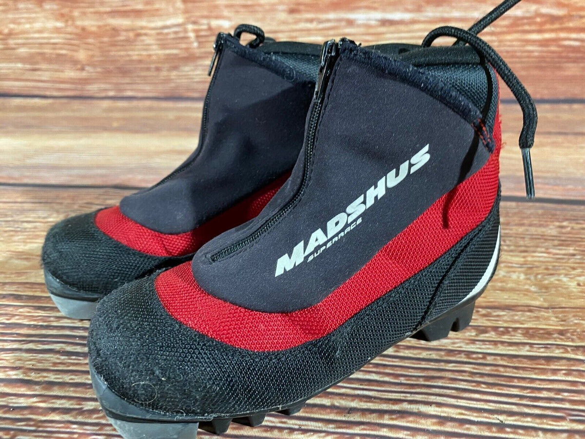 Madshus Super Race Cross Country Ski Boots Classic NNN EU 29 US 11.5 Kids M331