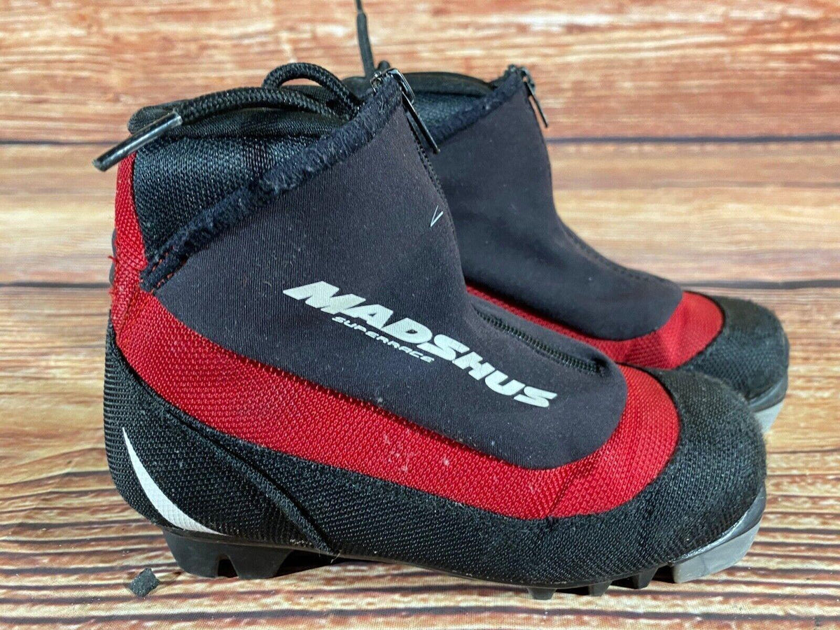 Madshus Super Race Cross Country Ski Boots Classic NNN EU 29 US 11.5 Kids M331