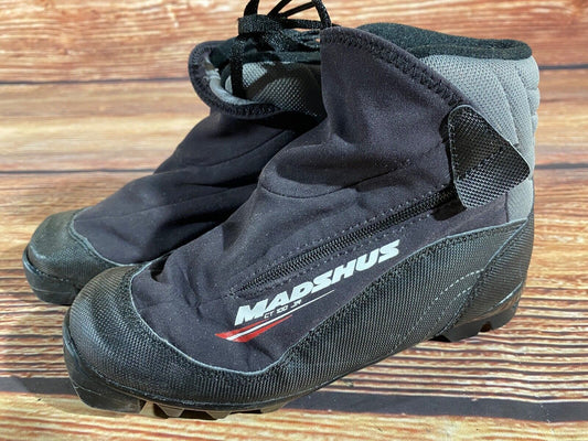 Madshus CT100 Cross Country Ski Boots Classic NNN EU 34 US 2 Kids 215mm M208