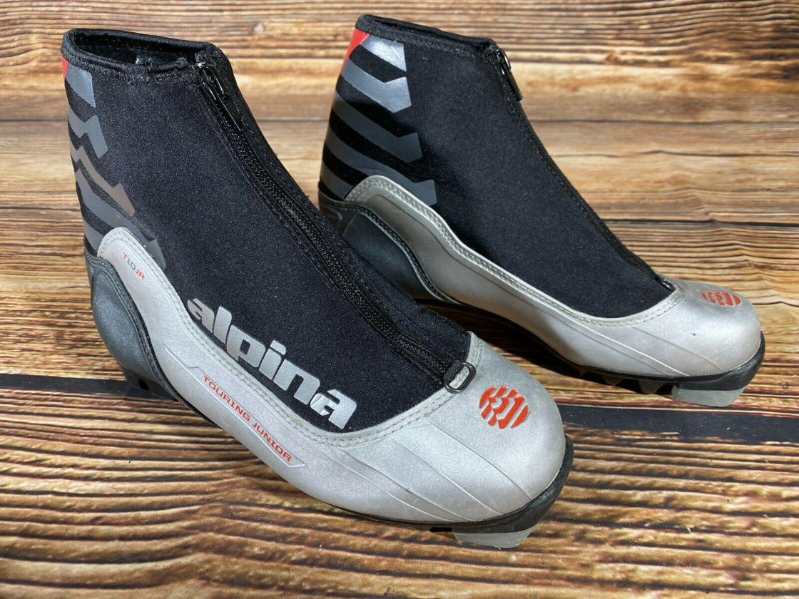 Alpina T10jr Cross Country Ski Boots Classic Size EU37 US5 NNN Rottefella 3198