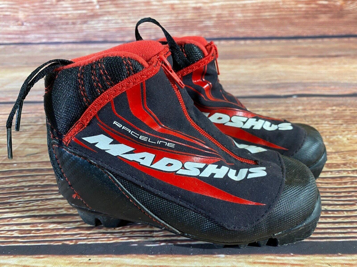 Madshus Race Line Cross Country Ski Boots Classic NNN EU 28 US 10.5 Kids M298