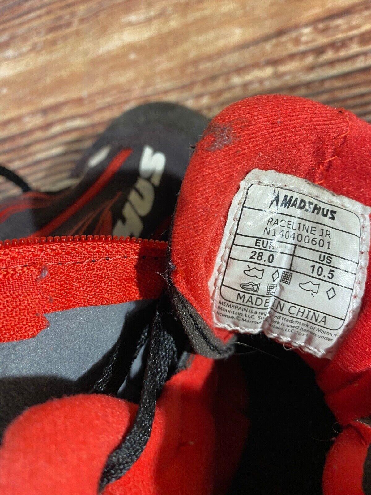 Madshus Race Line Cross Country Ski Boots Classic NNN EU 28 US 10.5 Kids M298