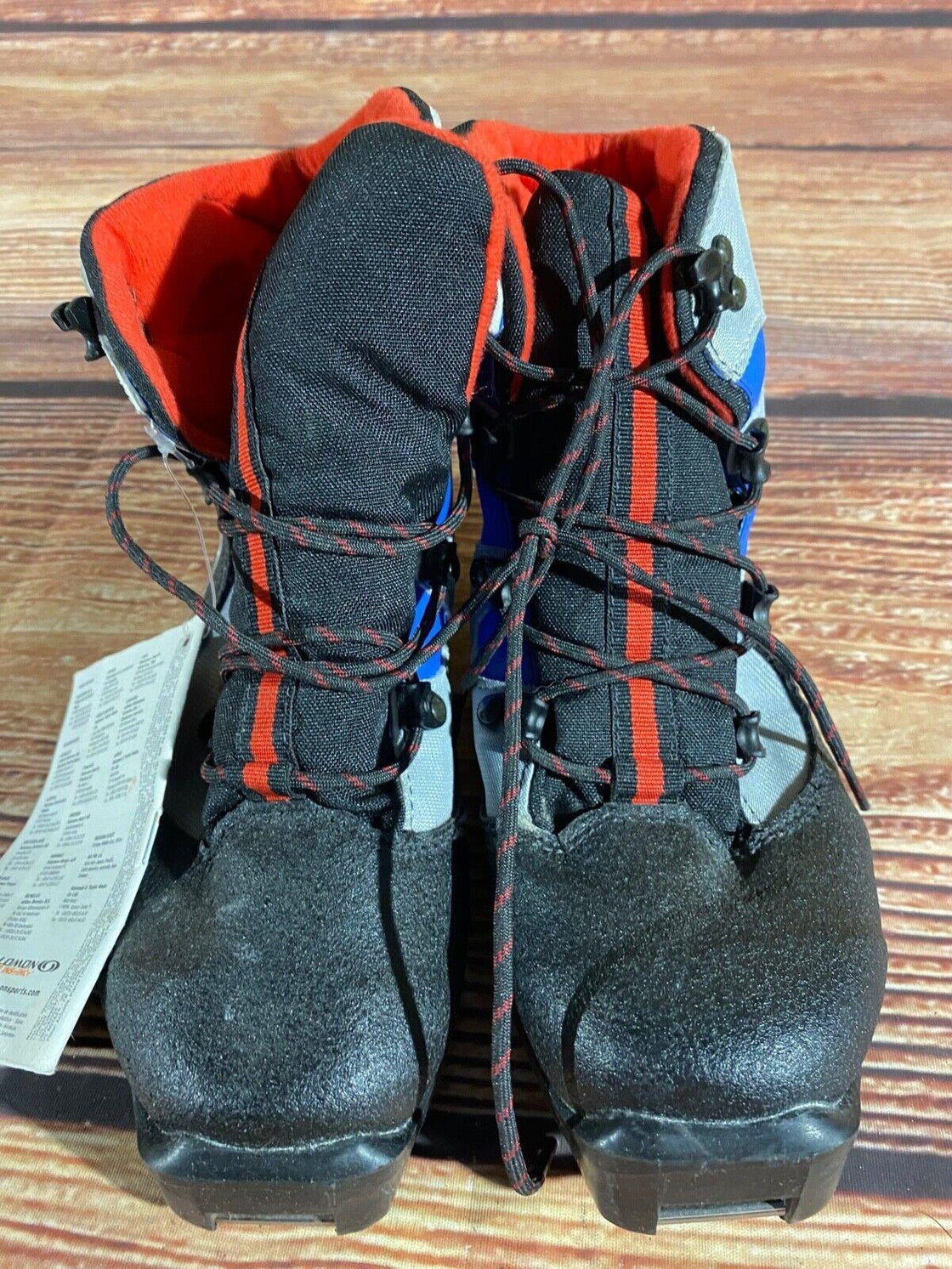 Salomon Nordic Cross Country Ski Boots Size EU38 US5.5 SNS Profil 2254