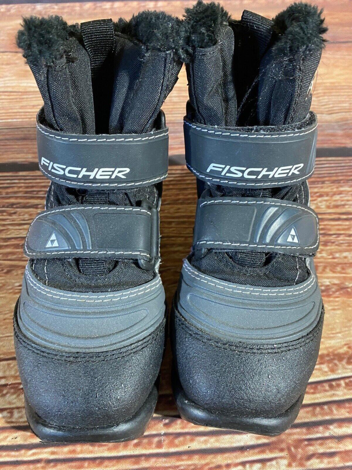 Fischer Snowstar Nordic Cross Country Ski Boots Kids Size EU28 US10.5 NNN F-636