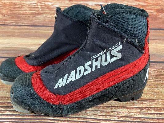 Madshus Super Race Cross Country Ski Boots Classic NNN EU 35 US 3.5 Kids M330