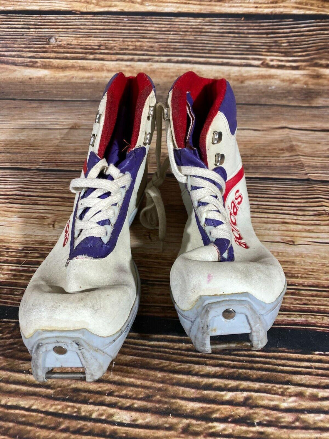 Adidas Vintage Cross Country Ski Boots Classic Size EU41 US8 SNS Profil 1311 Used
