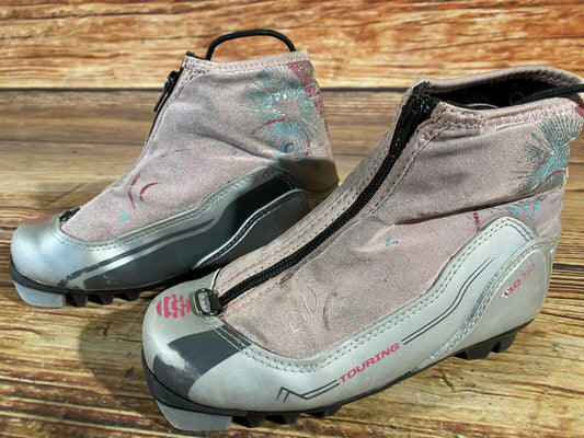 Alpina Touring Cross Country Ski Boots Classic NNN EU 32 US 1.5 Kids 215mm A-123