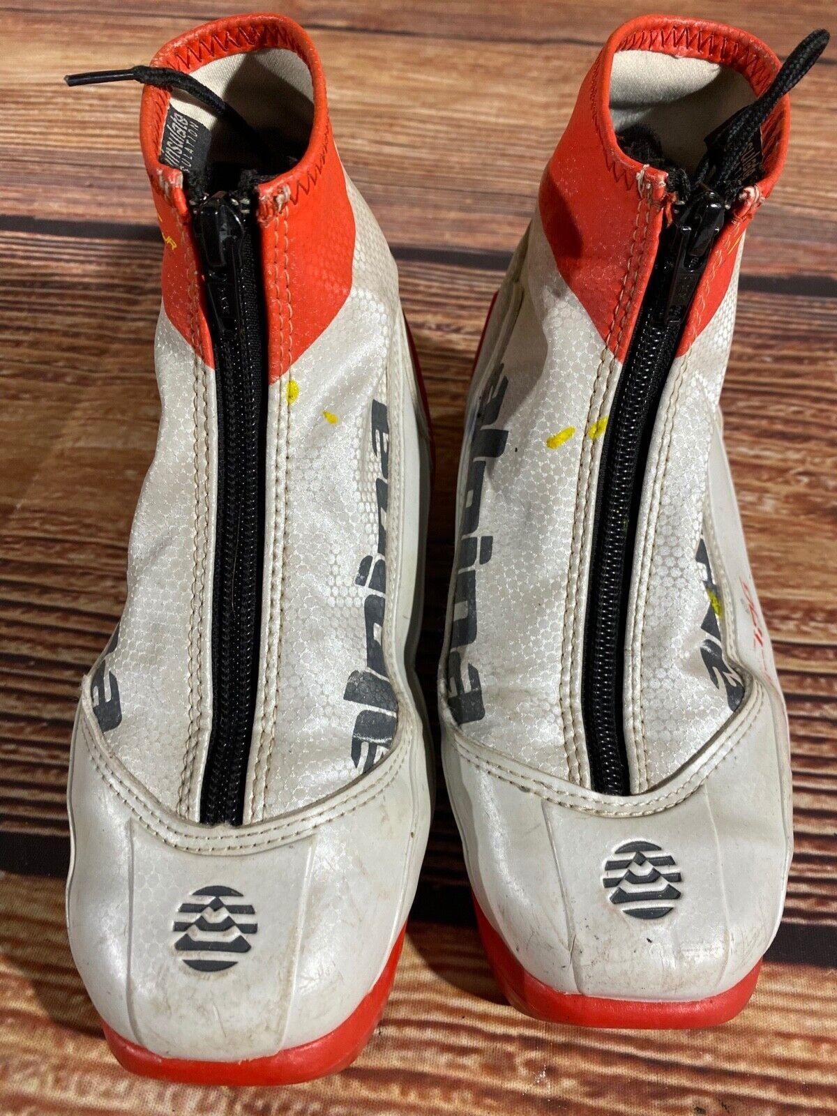 Alpina RCjr Cross Country Ski Boots Classic NNN EU 31 US 13 Kids 205mm A-1175