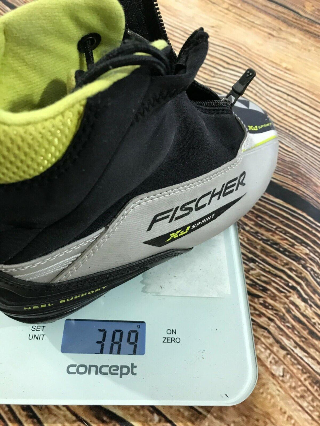 Fischer XJ Sprint Cross Country Classic Ski Boots Size EU36 US4.5 NNN 1467