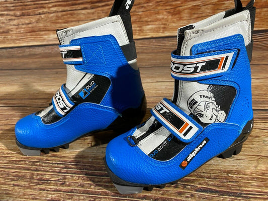 Alpina Frost Cross Country Ski Boots Classic NNN EU 29 US 11.5 Kids 195mm A-150