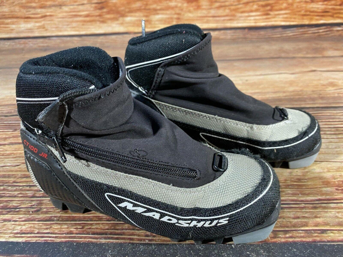 Madshus CT100 Cross Country Ski Boots Classic NNN EU 30 US 12 Kids 192mm M-96