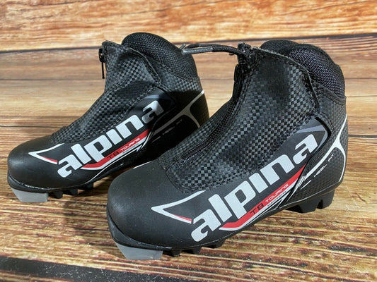 Alpina T8 Cross Country Ski Boots Classic NNN EU 30 US 12 Kids 200mm A-171