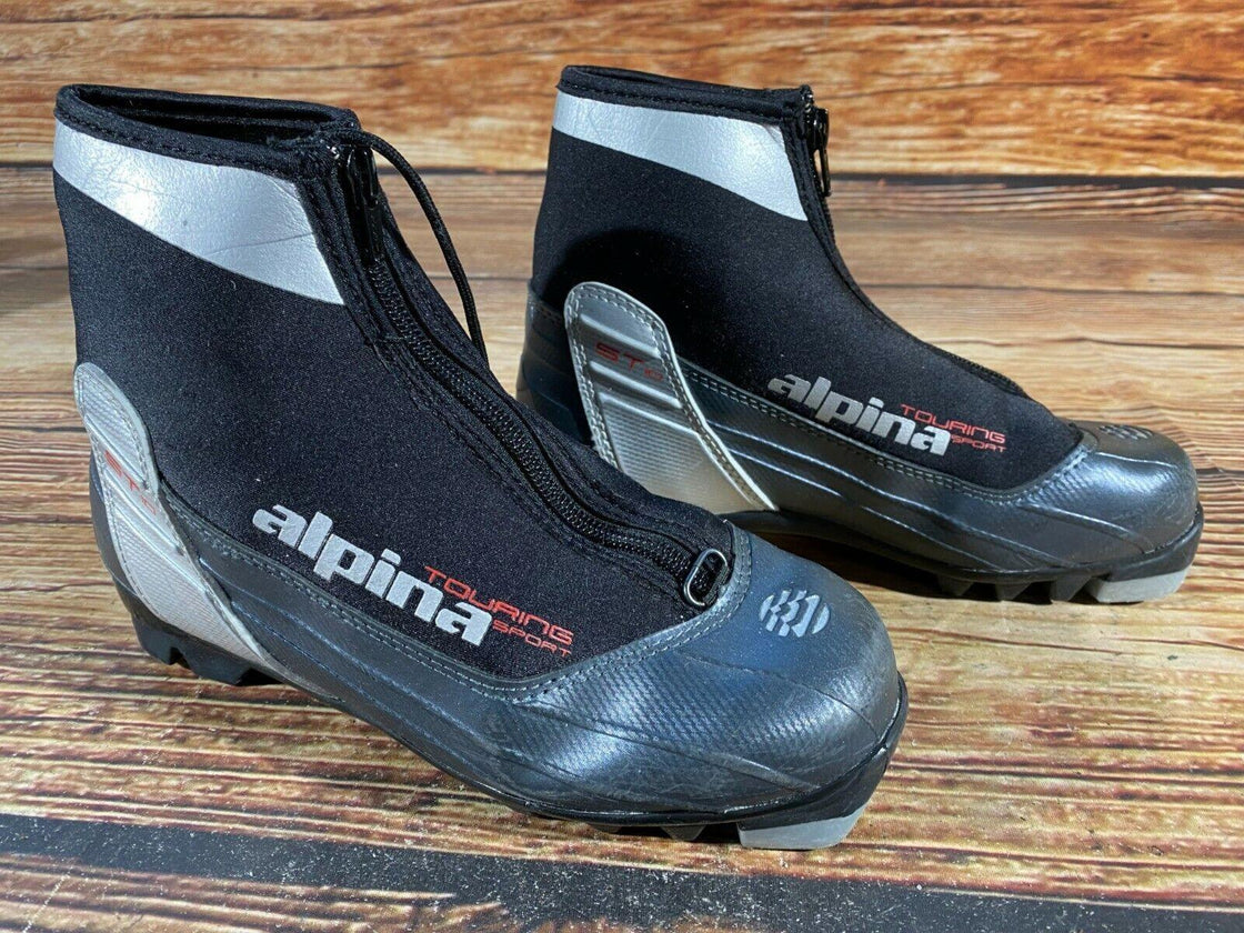 Alpina ST10 Nordic Cross Country Ski Boots Size EU36 US4.5 for NNN 1019