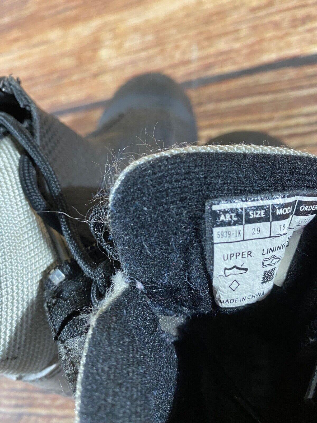 Alpina Touring Cross Country Ski Boots Classic NNN EU 29 US 11.5 Kids A-726
