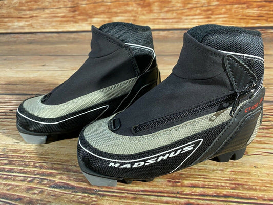 Madshus CT100 Cross Country Ski Boots Classic NNN EU 26 US 9 Kids 170mm M-150