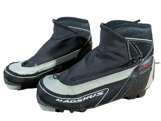 Madshus CT100 Cross Country Ski Boots Classic NNN EU 33 US 2 Kids 218mm M-100
