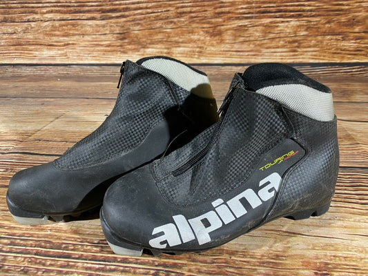 Alpina Touring Cross Country Ski Boots Classic NNN EU 36 US 4.5 Kids 235mm 3169