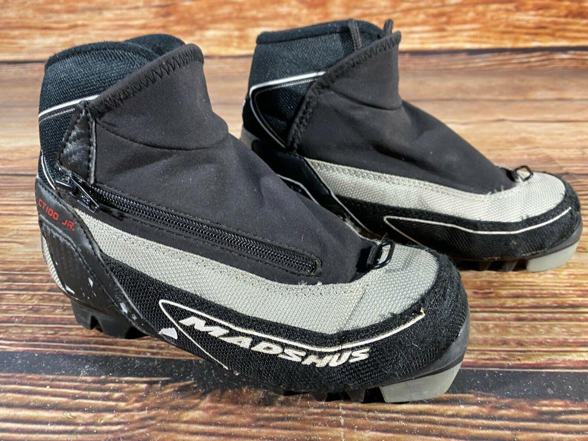 Madshus CT100 Cross Country Ski Boots Classic NNN EU 30 US 12 Kids 192mm M-99