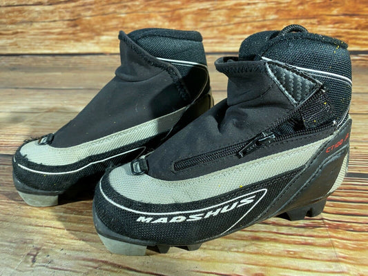 Madshus CT100 Cross Country Ski Boots Classic NNN EU 27 US 10 Kids 175mm M-4