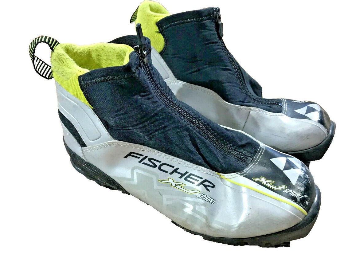 Fischer XJ Sprint Nordic Cross Country Ski Boots Size EU40 US7.5 NNN 1420