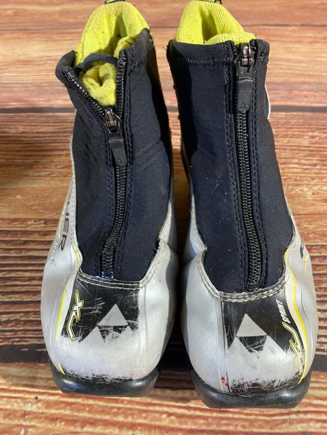Fischer XJ Sprint Nordic Cross Country Ski Boots Size EU36 US4.5 NNN 1438