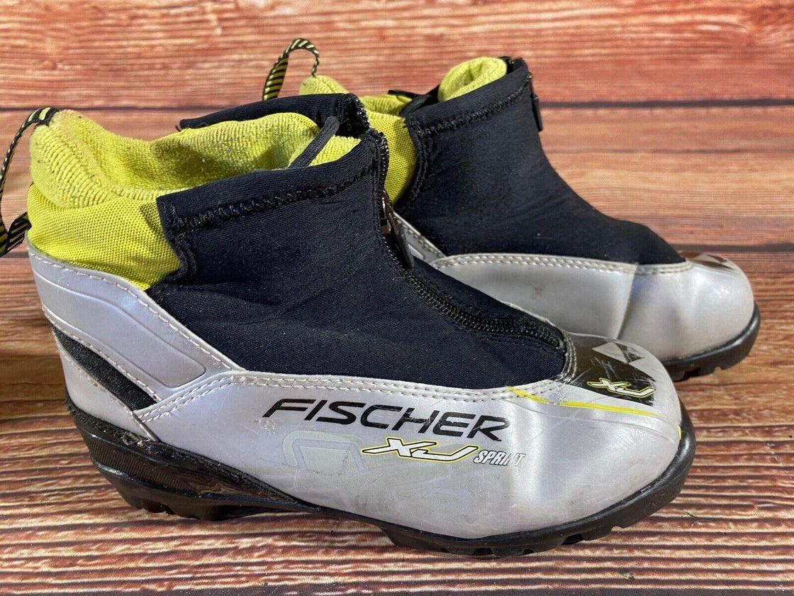Fischer XJ Sprint Nordic Cross Country Ski Boots Size EU36 US4.5 NNN 1438