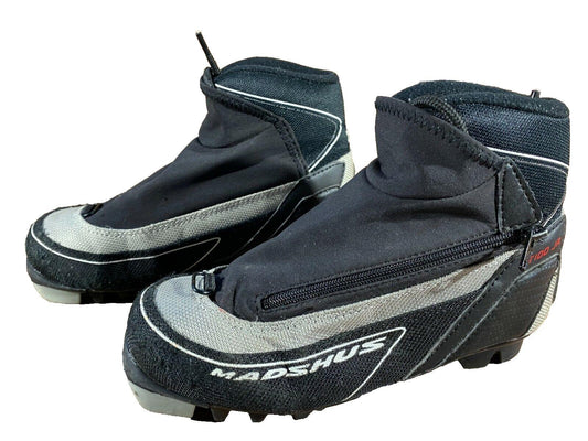 Madshus CT100 Cross Country Ski Boots Classic NNN EU 33 US 2 Kids 220mm M-168