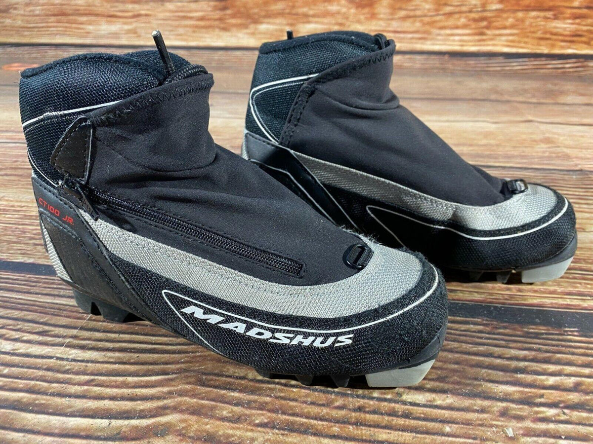 Madshus CT100 Cross Country Ski Boots Classic NNN EU 33 US 2 Kids 220mm M-168