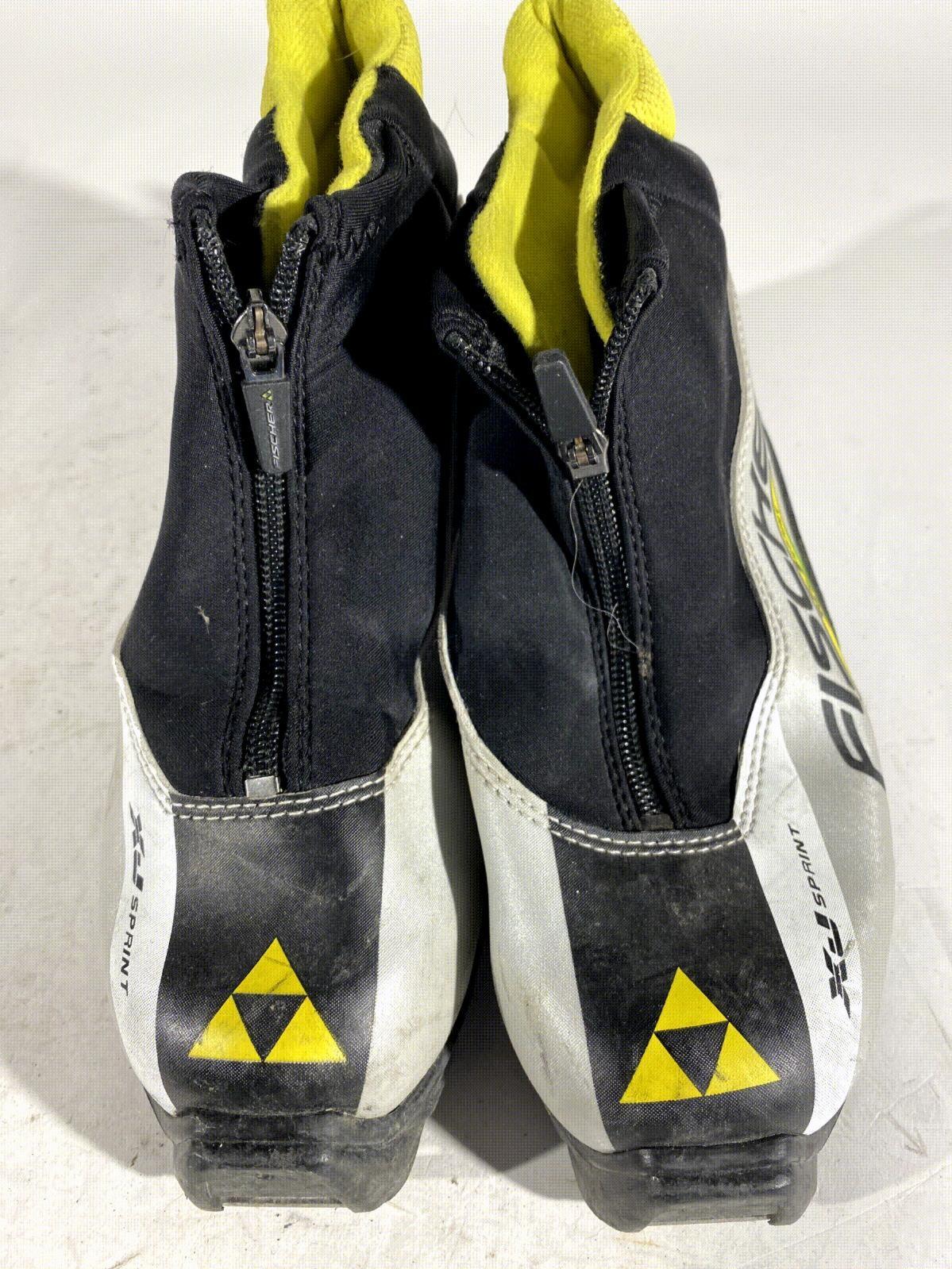Fischer XJ Sprint Cross Country Ski Boots Classic SNS Profil EU 37 US 5 1085