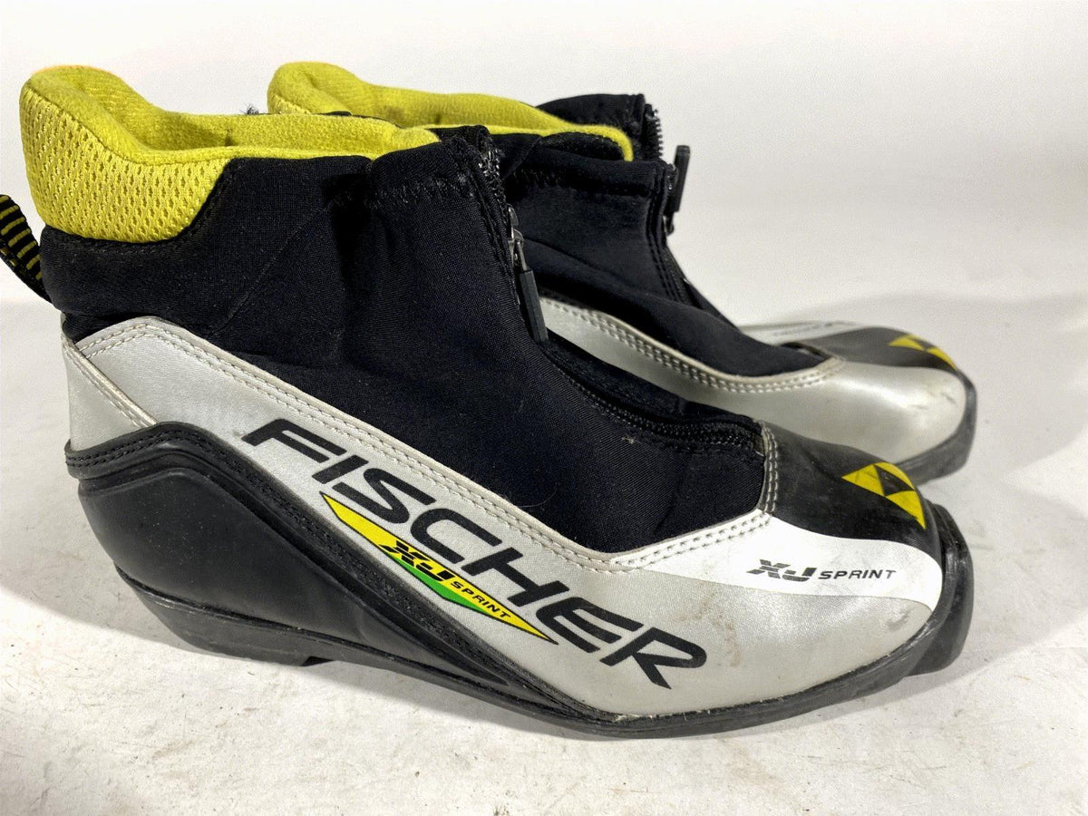 Fischer XJ Sprint Cross Country Ski Boots Classic SNS Profil EU 37 US 5 1085