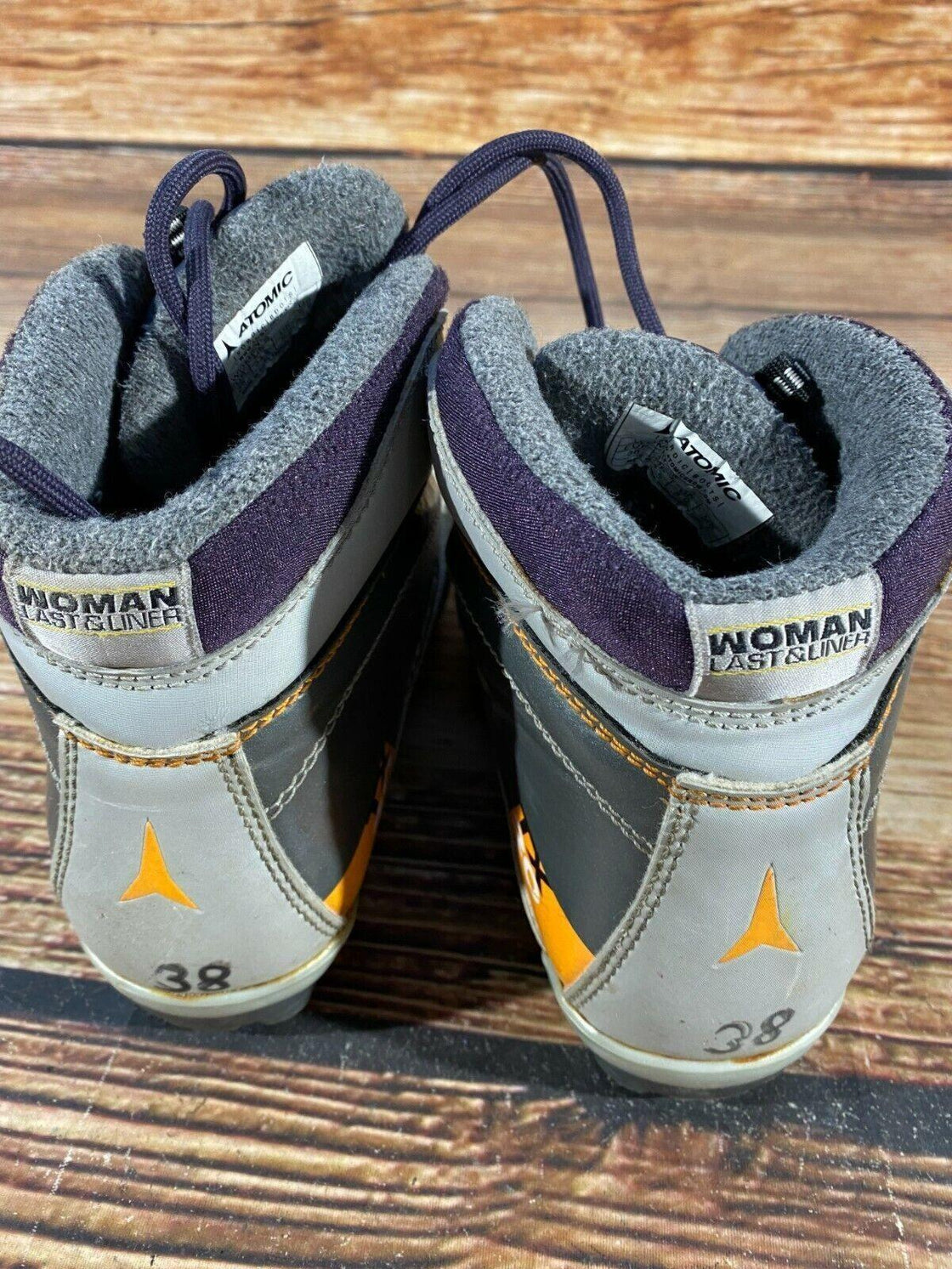 Atomic TX20 Nordic Cross Country Ski Boots Size EU38 US6 NNN 1492
