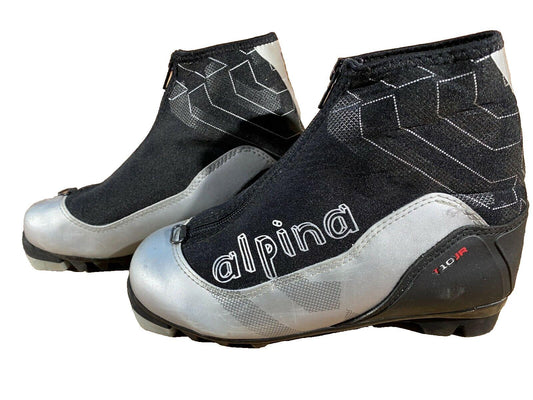 Alpina T10 Cross Country Ski Boots Classic NNN EU 35 US 3.5 Kids 227mm 2852