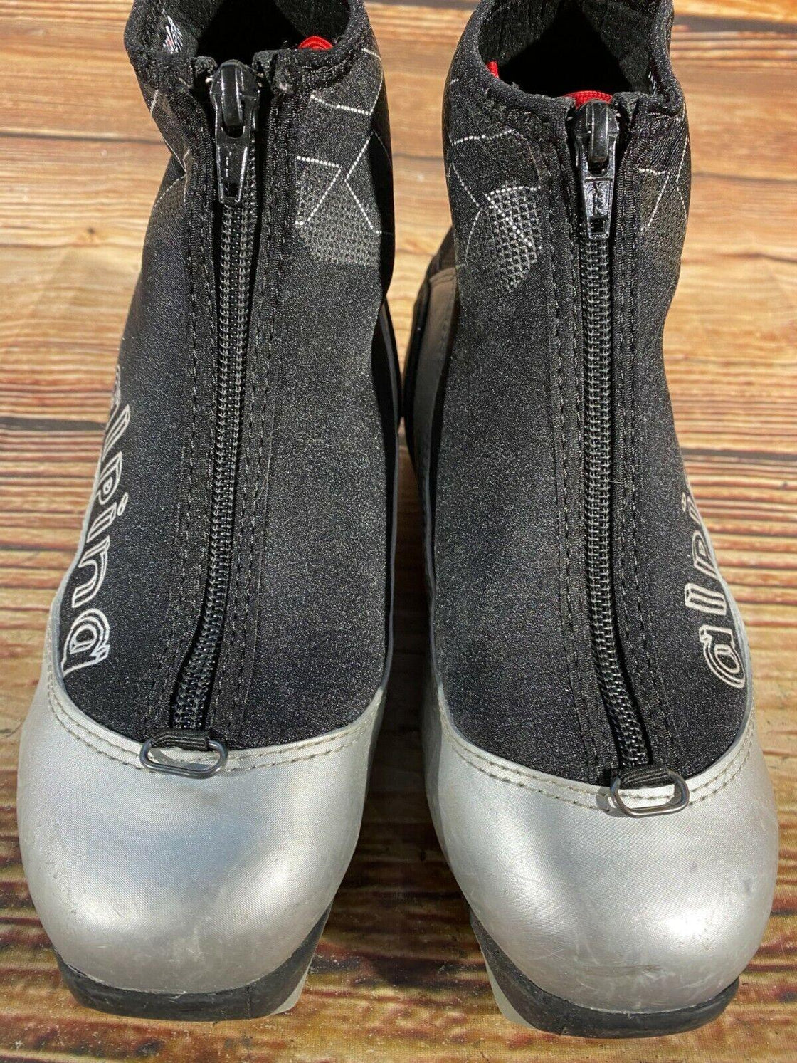 Alpina T10 Jr Nordic Cross Country Ski Boots Size EU35 US3.5 for NNN 2852