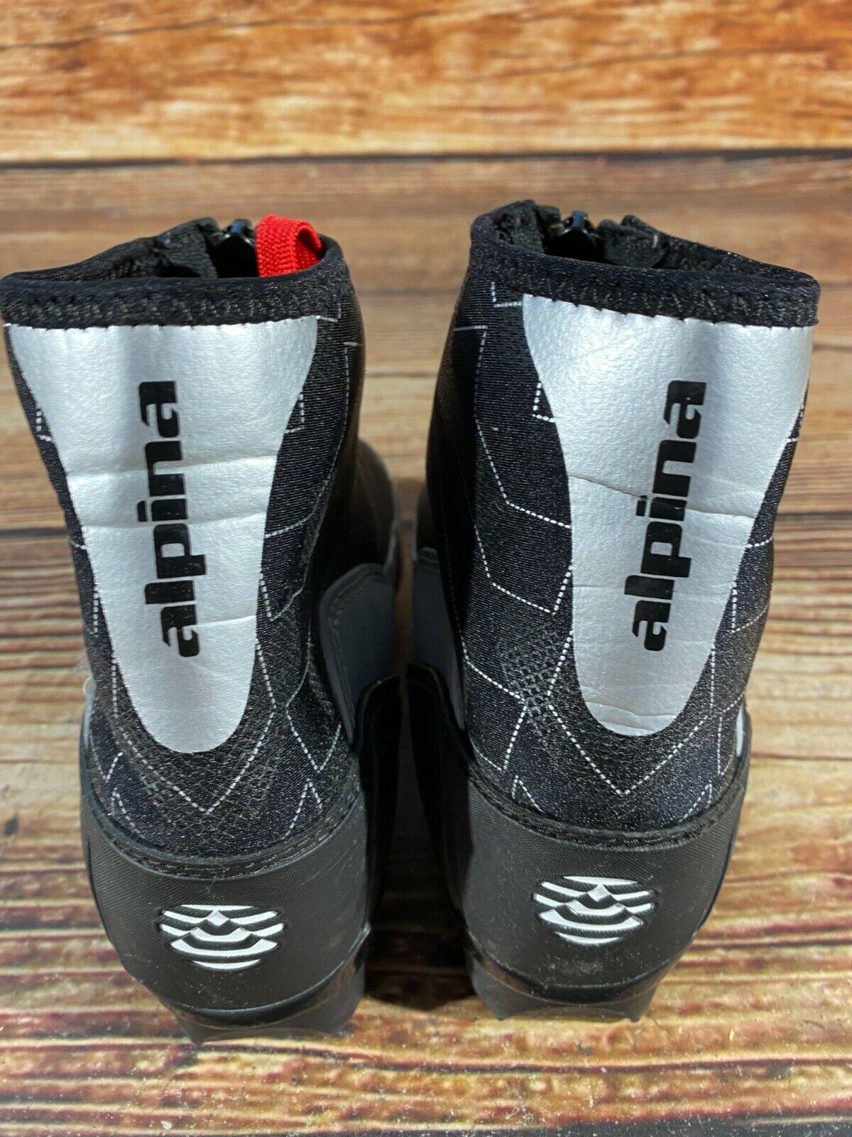 Alpina T10 Cross Country Ski Boots Classic NNN EU 35 US 3.5 Kids 227mm 2852
