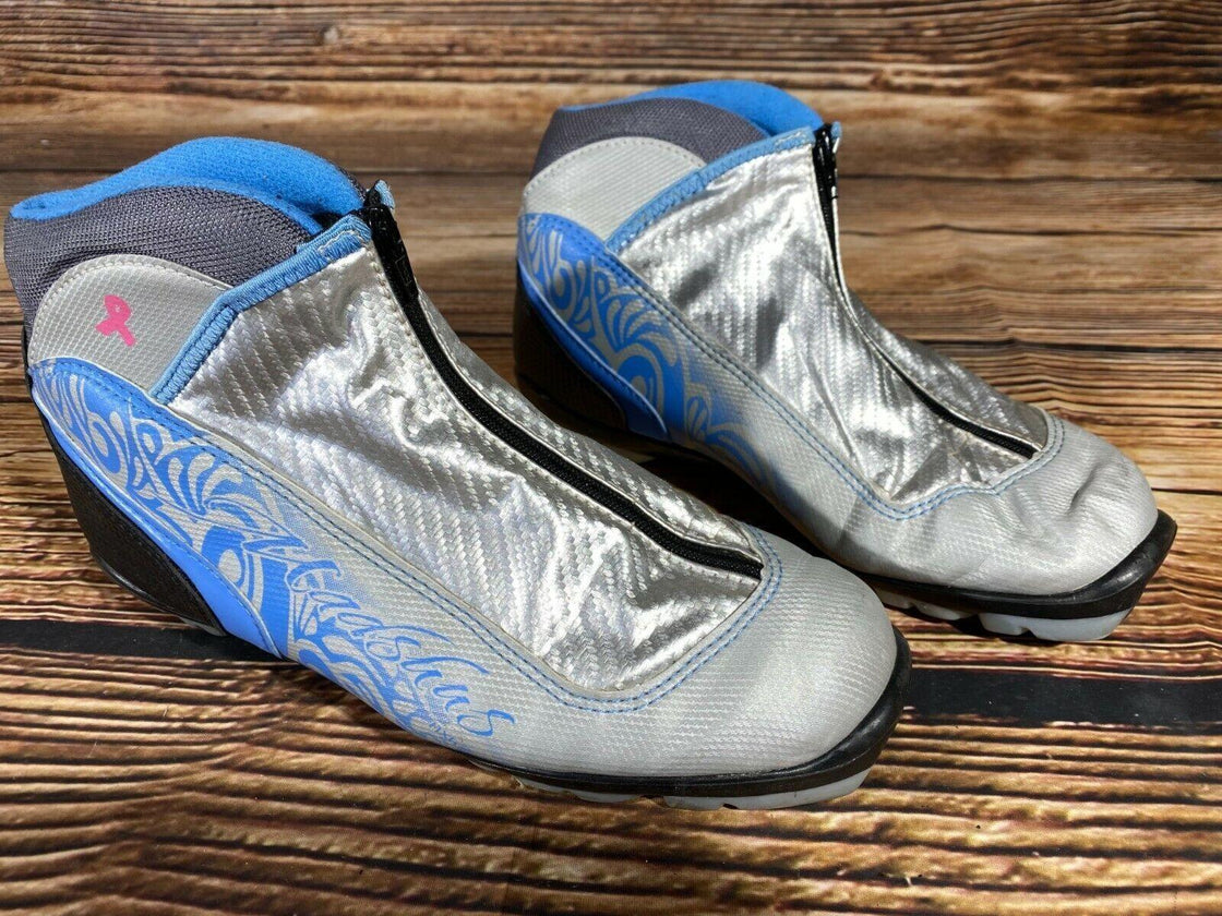 Madshus NX6 Cross Country Ski Boots Size EU39 US7 NNN Binding 1947