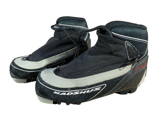 Madshus CT100 Cross Country Ski Boots Classic NNN EU 32 US 1.5 Kids 200mm M-151