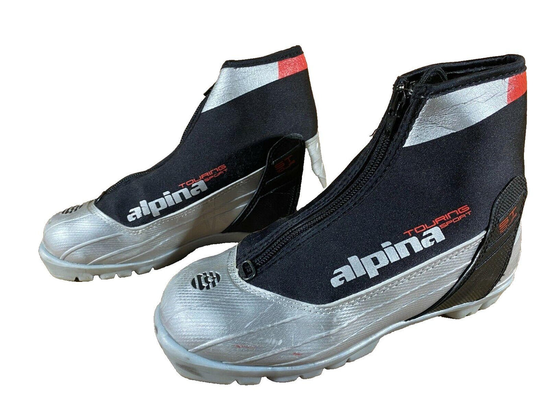 Alpina ST10 Jr Nordic Cross Country Ski Boots Size EU36 US4.5 for NNN 2841
