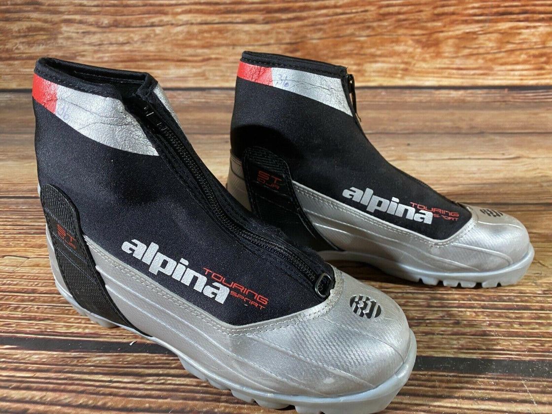 Alpina ST10 Jr Nordic Cross Country Ski Boots Size EU36 US4.5 for NNN 2841